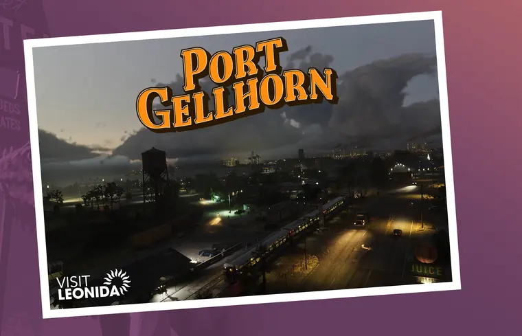 Postal de Port Gellhorn.
